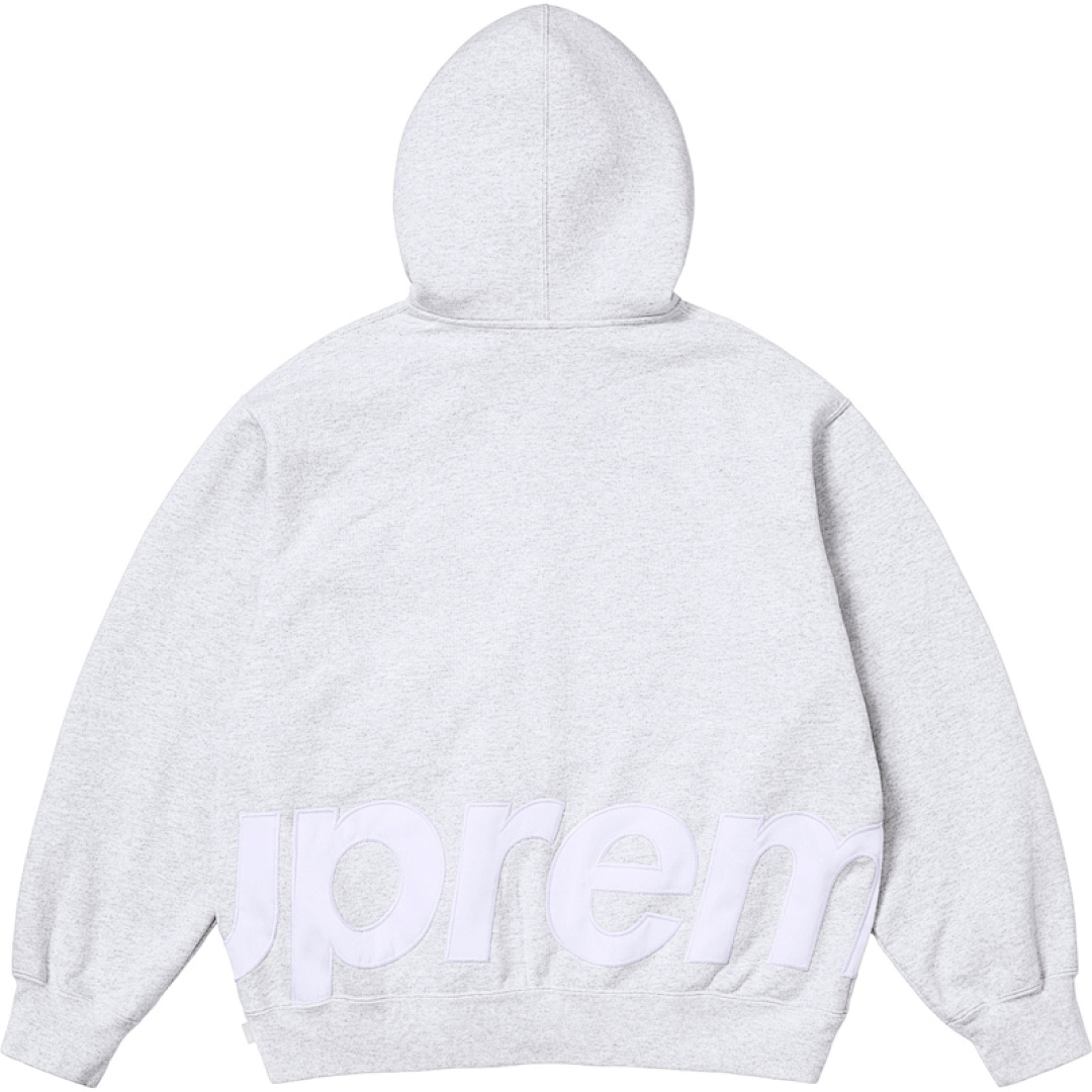 Supreme 398 SS25BIG LOGO ZIP UP HOODED Big Label Black, Blue, Light Grey S M L - Image 7