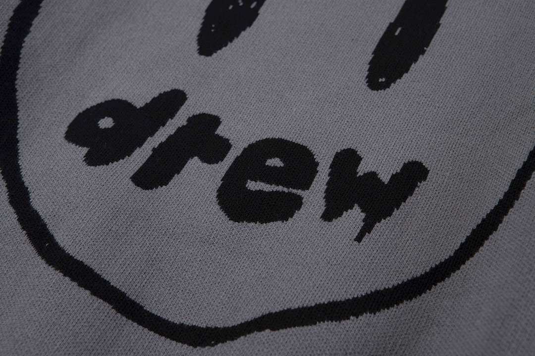 Drew House 218 DREW HOUSE LAVANDER Logo Floral Solid Long Sleeve Fleece Grey Purple S M L - Image 8