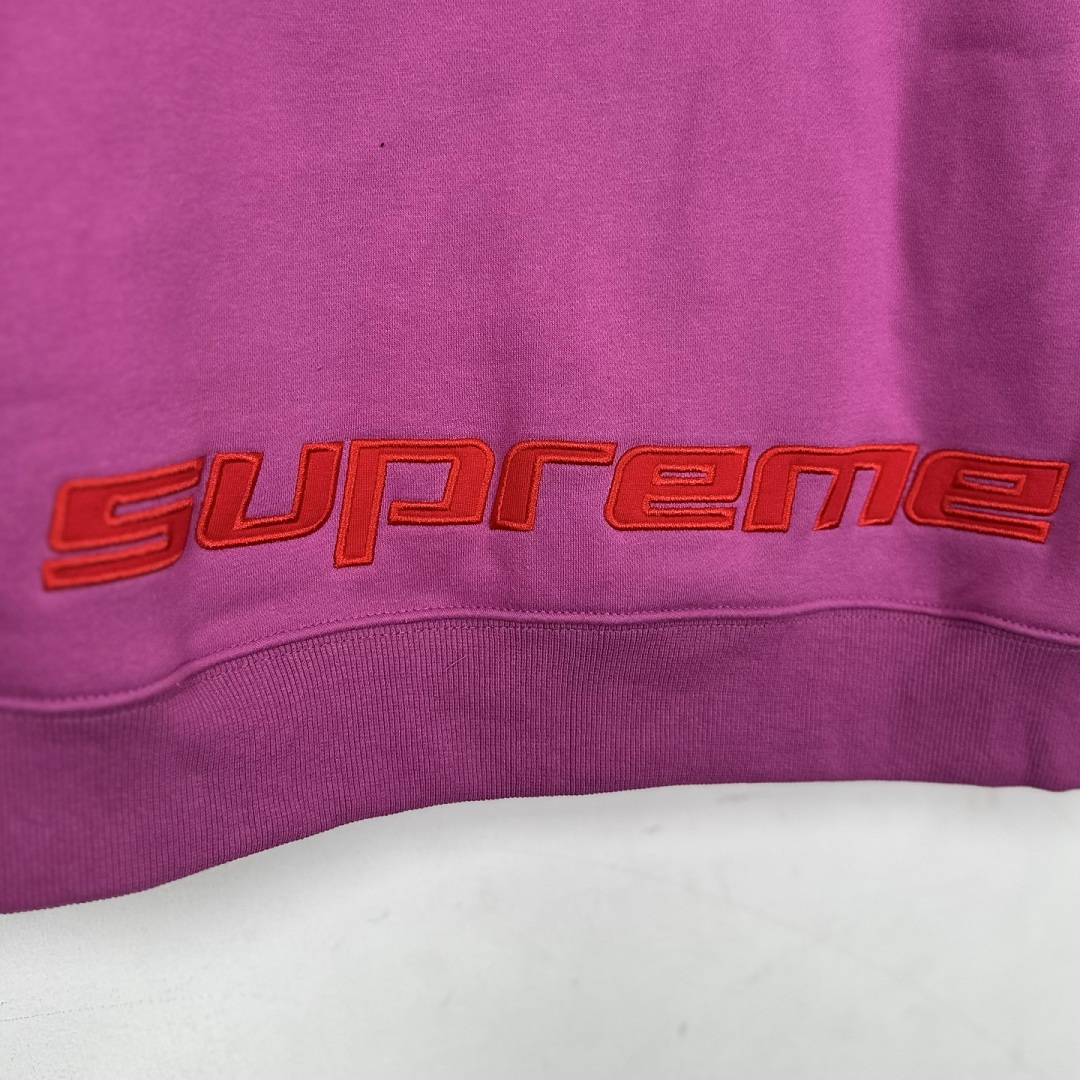 Supreme 368 ZIP UP HOODED SWEATSHIRT Buckle Embroidered Black Light Blue Red S-XL - Image 38