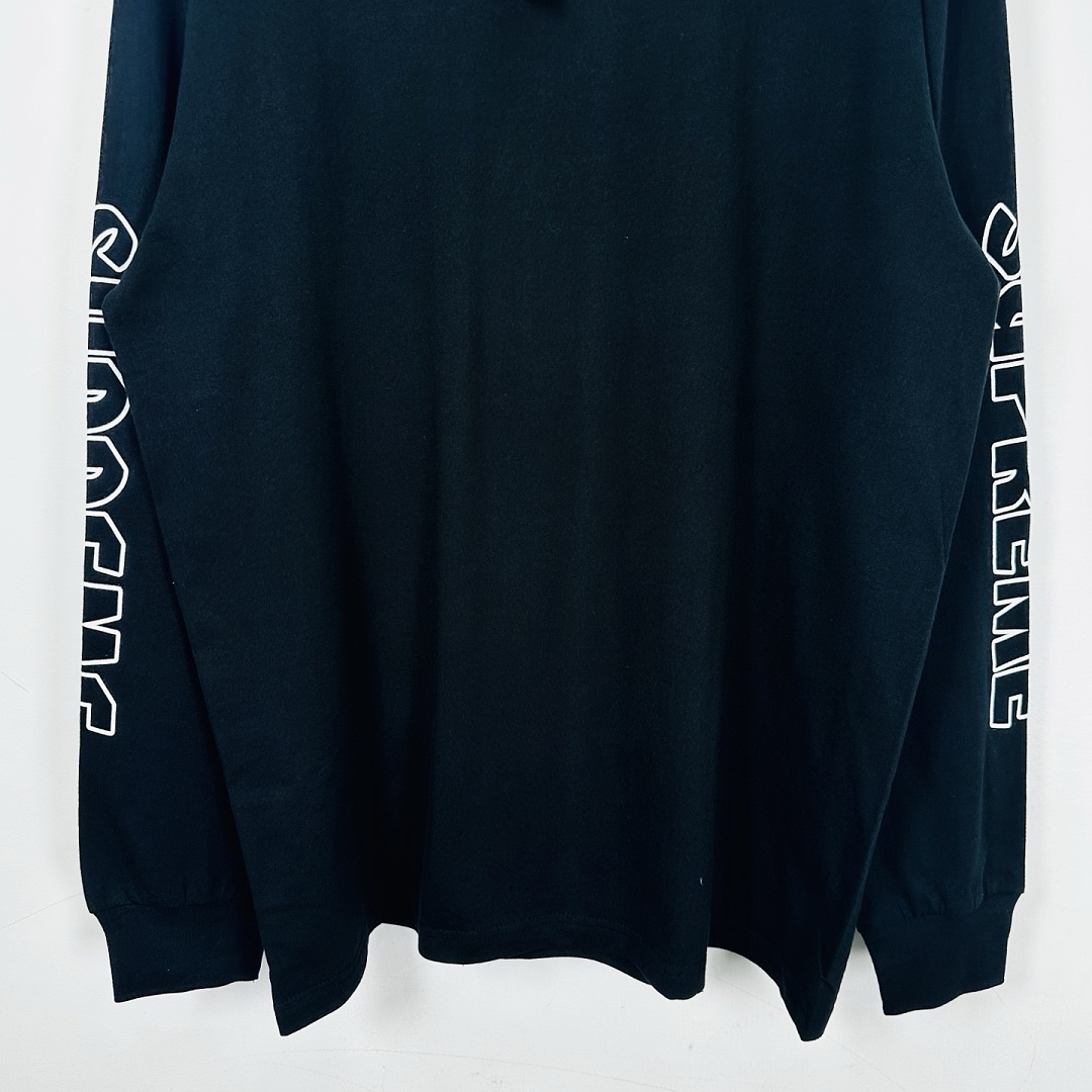 Supreme 168 SPITFIRE BIGHEAD L/S TEE Reversed Fire Flame Long Sleeve S-XL (Black) - Image 8