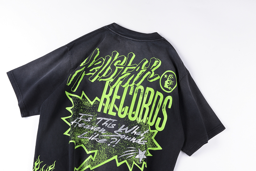 Hellstar 168 Hellstar Studios High Patch Print Short T Black S-XL - Image 5