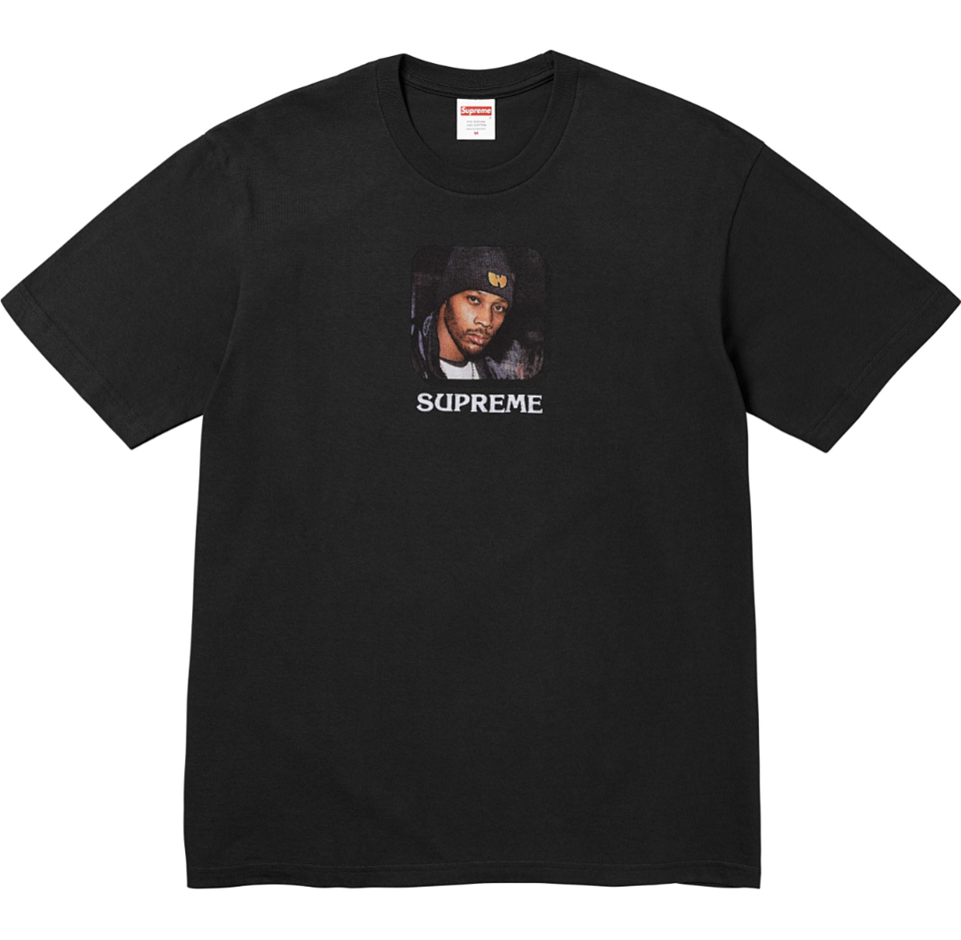 Supreme 138 WU-TANG CLAN RZA TEE T Black White S- XL