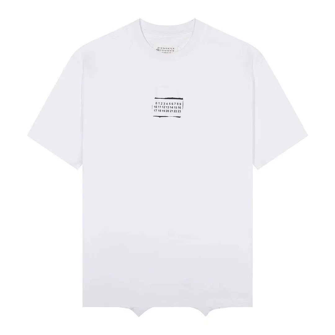 On Running 118 Maison Margiela MM6 LOGO Print Short Sleeve T White Black 46 48 50 52 3430# - Image 36