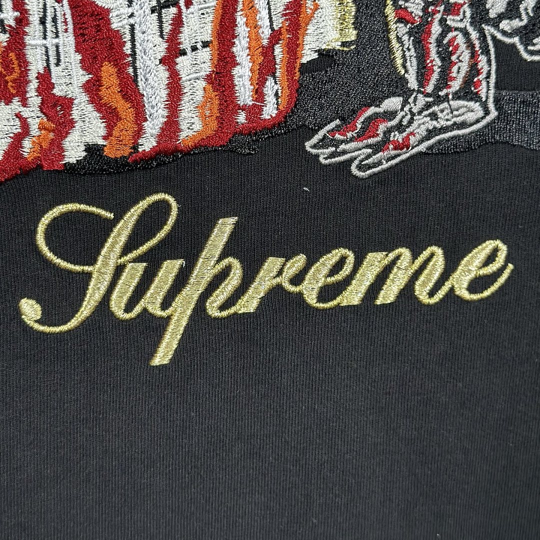 Supreme 178 SS26 MONSTER Tokyo Embroidered Small T Black White S-XL - Image 10
