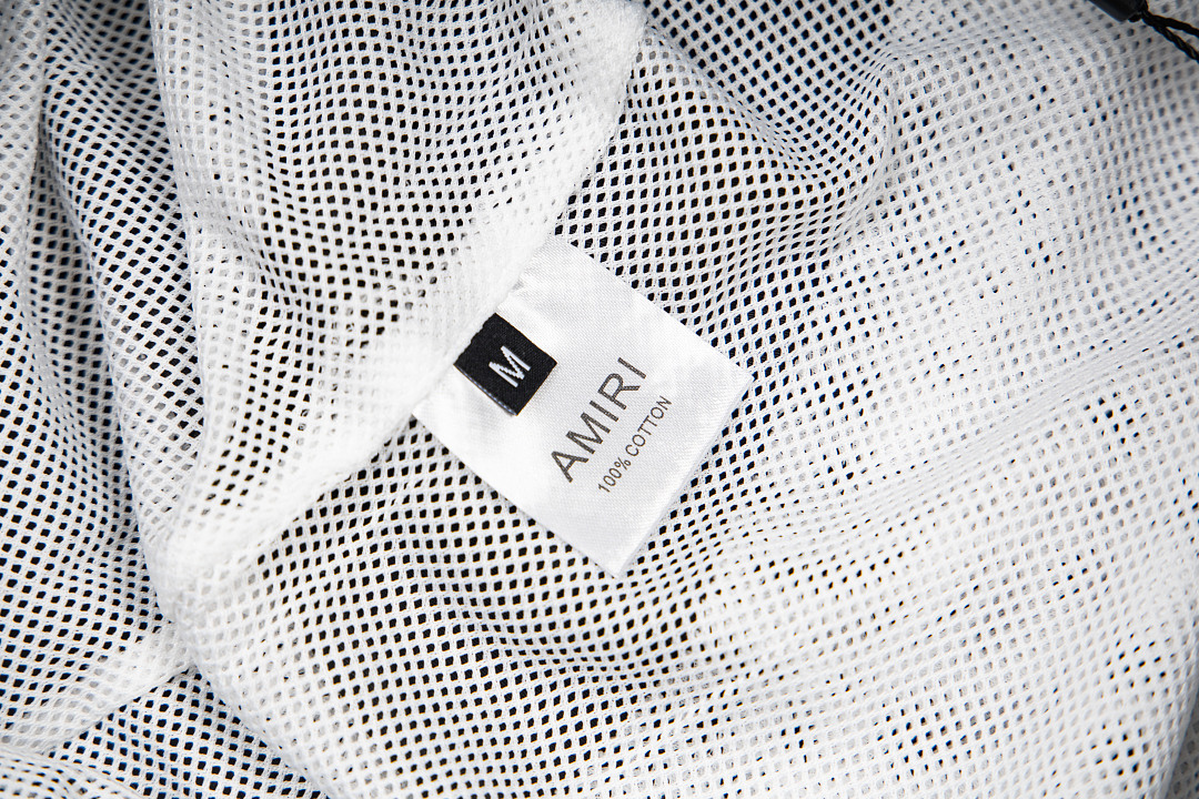 AMIRI 148 Logo Print Short Black S M L XL 9922# - Image 15