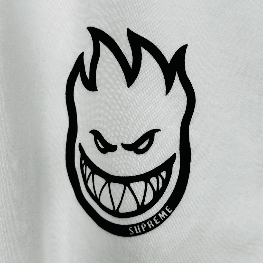 Supreme 148 SPITFIRE FLAG TEE Fire Flame T S-XL (Black) - Image 23
