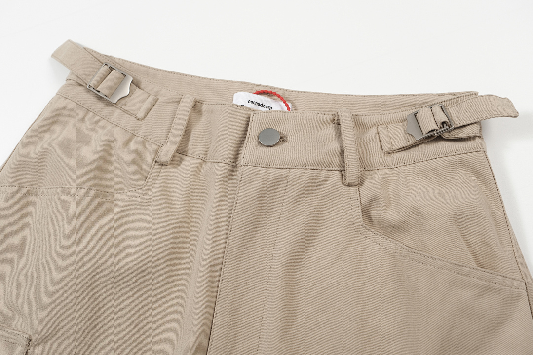 On Running 268 NONNOD Side Zip Cargo Pants Long Khaki Black S-XL 7257# - Image 21