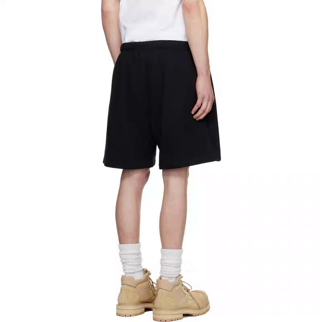 Essentials 178 Essx NBA Collab FW24 Sweatshorts Label Lace Up Short : Light Mist Grey Black :S-XL - Image 22