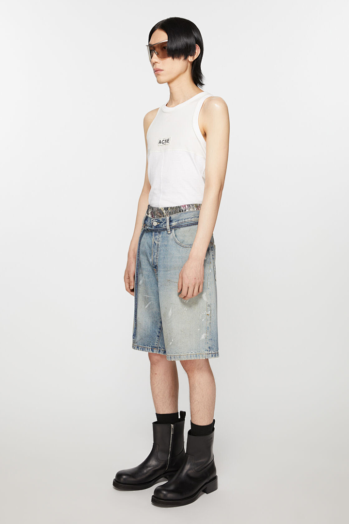 Acne Studios 218 AC Short Blue 29 30 31 32 7271# - Image 20