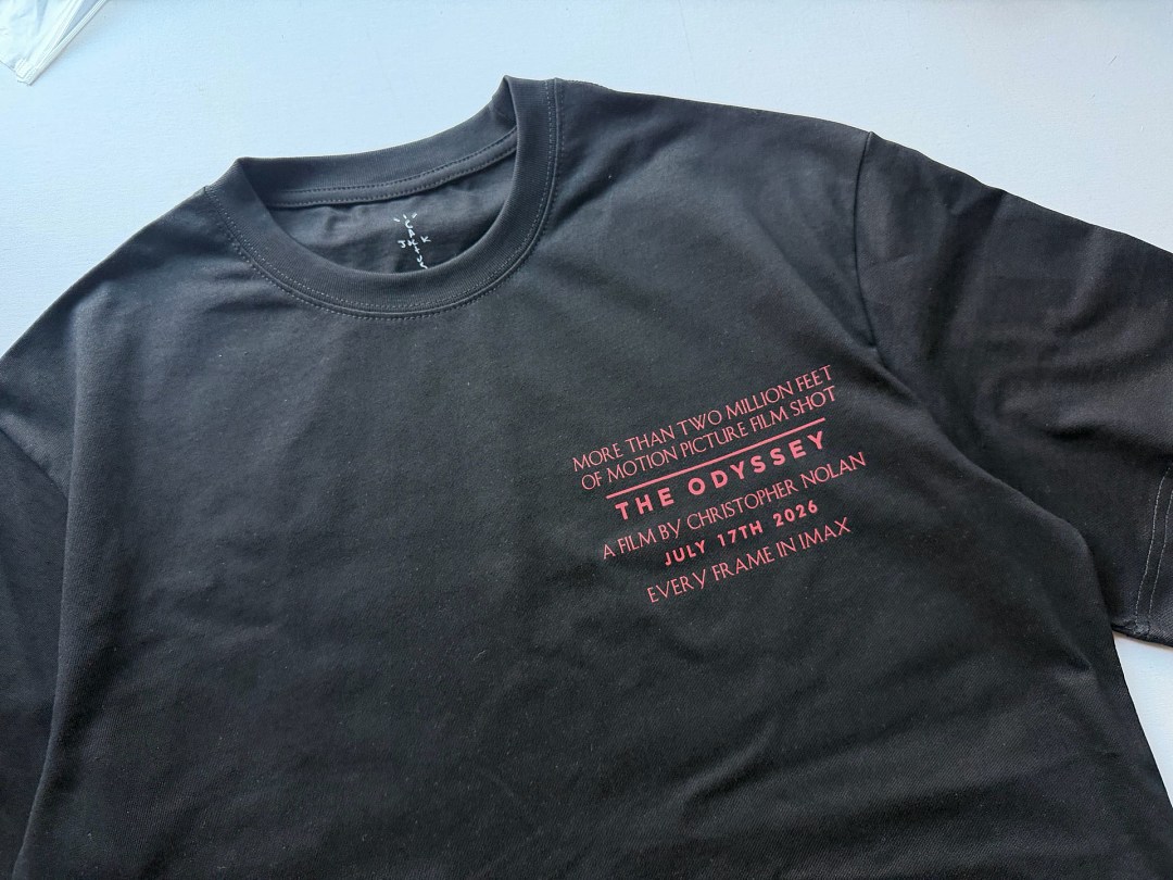 Unbranded 118 Travis Scott X 《 》 Print T : S M L XL (Black) - Image 8