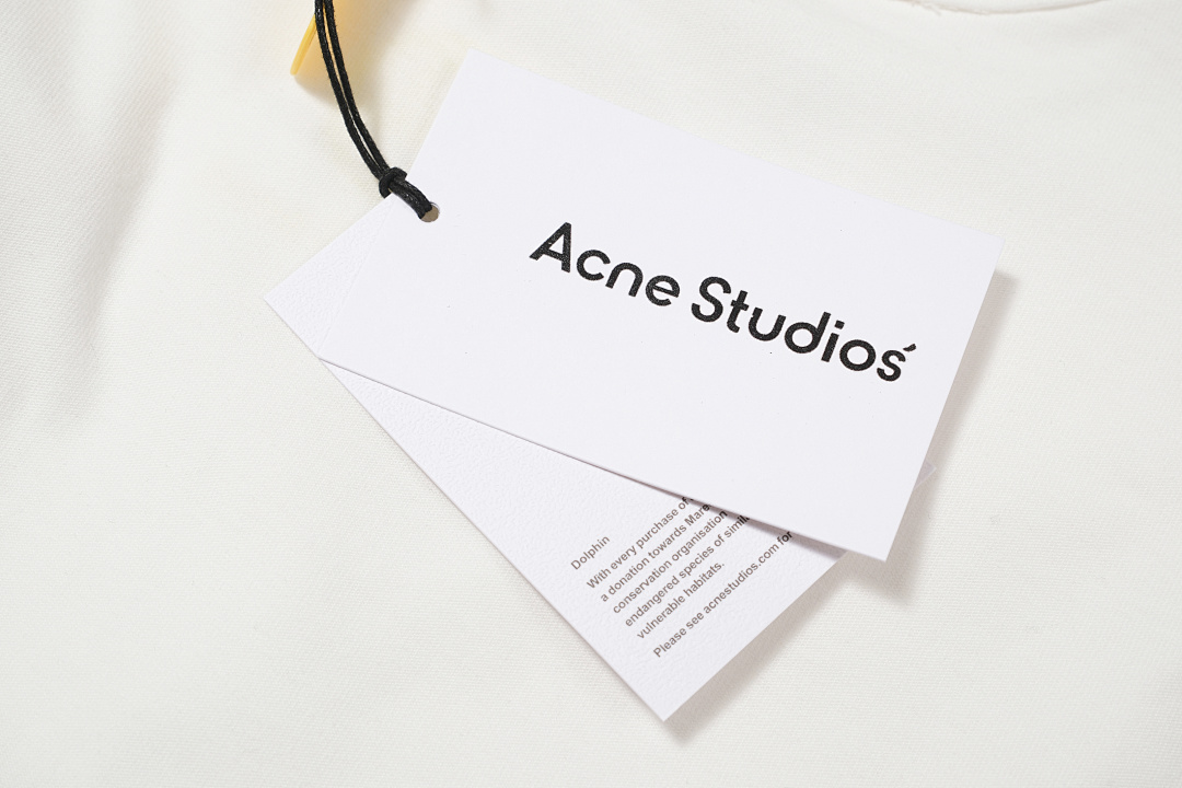 Acne Studios 138 AC Print Long Sleeve T Black White S-XL 3100# - Image 29
