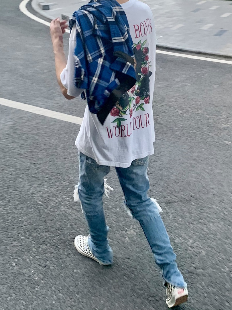 Unbranded 118 Vintage Tee GUNS N 'ROSES Floral Print Short Sleeve T White S-XL 3658# - Image 16