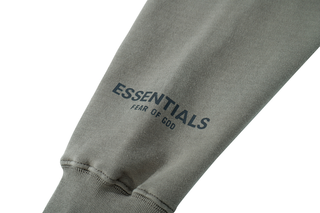 Essentials 98 FEAR OF GOD ESSENTIALS FOG Sleeve LOGO Collar White Blue Light Black Apricot High Grey Camel S-XL 6675# - Image 70
