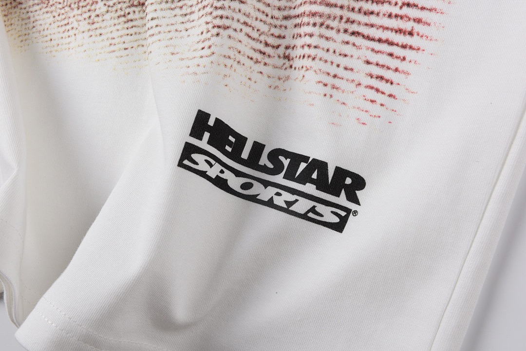 Hellstar 148 Hellstar Studios Screaming Kid Tee Khaki Print Short Sleeve White S-XL - Image 8