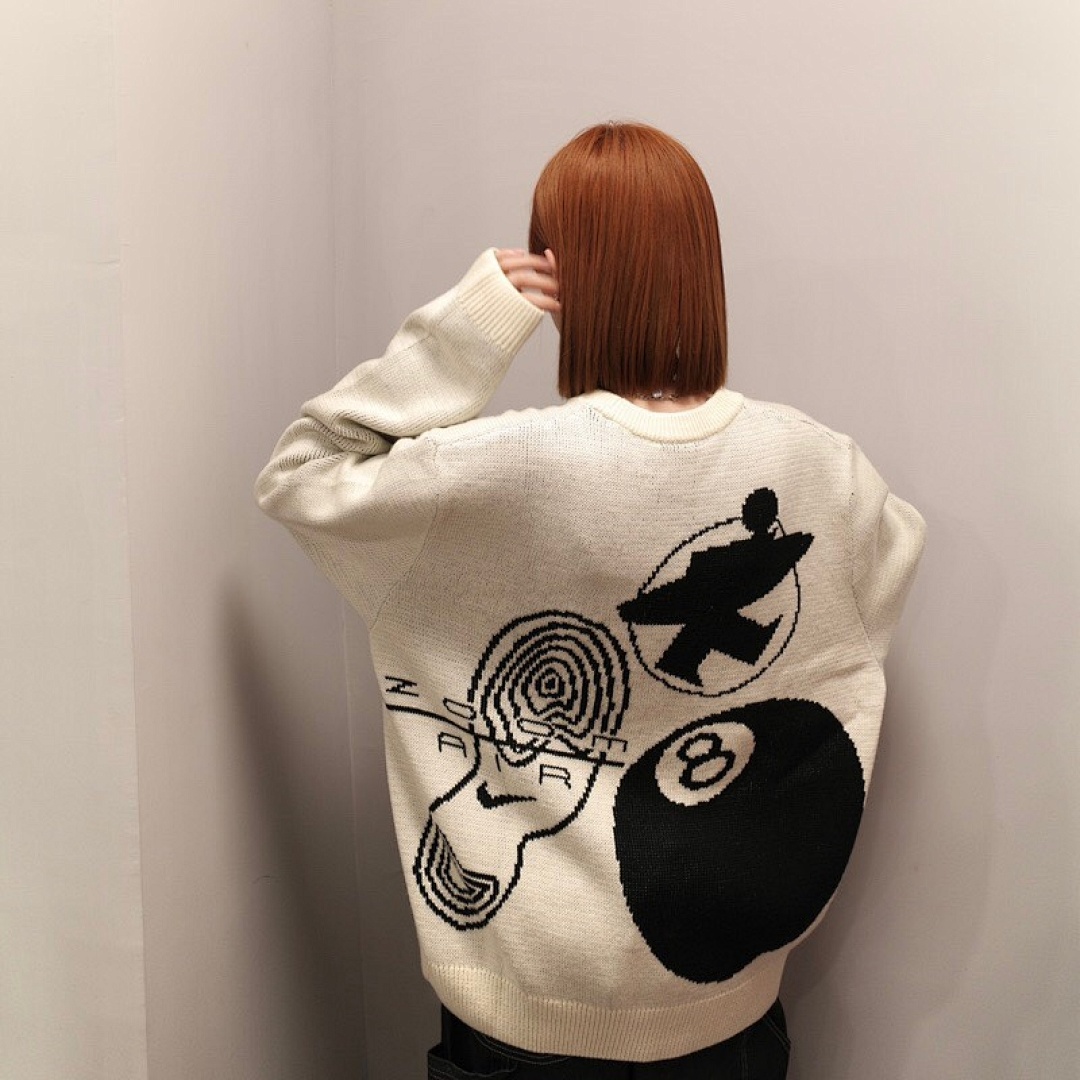 Stussy 228 STU X NK PENNY Collab Logo Collar Fleece : Off White S M L XL Y0797# - Image 10