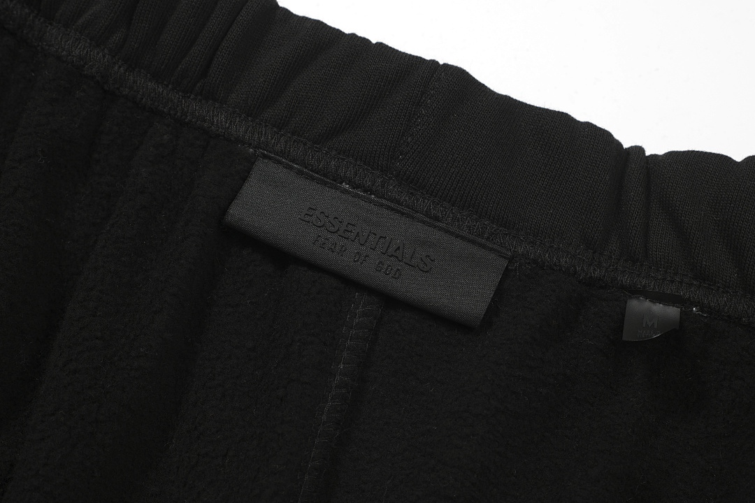 Essentials 148 Ess Fall24 BACK TO SCHOOL Fleece Soccer Short Print Black Green Olive Oatmeal Grey Sea Blue S-XL - Image 16