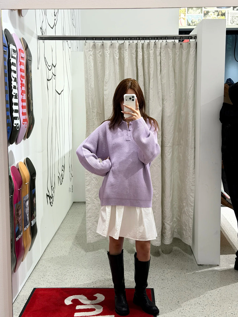Bape 398 FW25 SMALL BOX POLO SWEATER Embroidered Label Long Sleeve / Fleece Black Pink Camo S-XL - Image 47