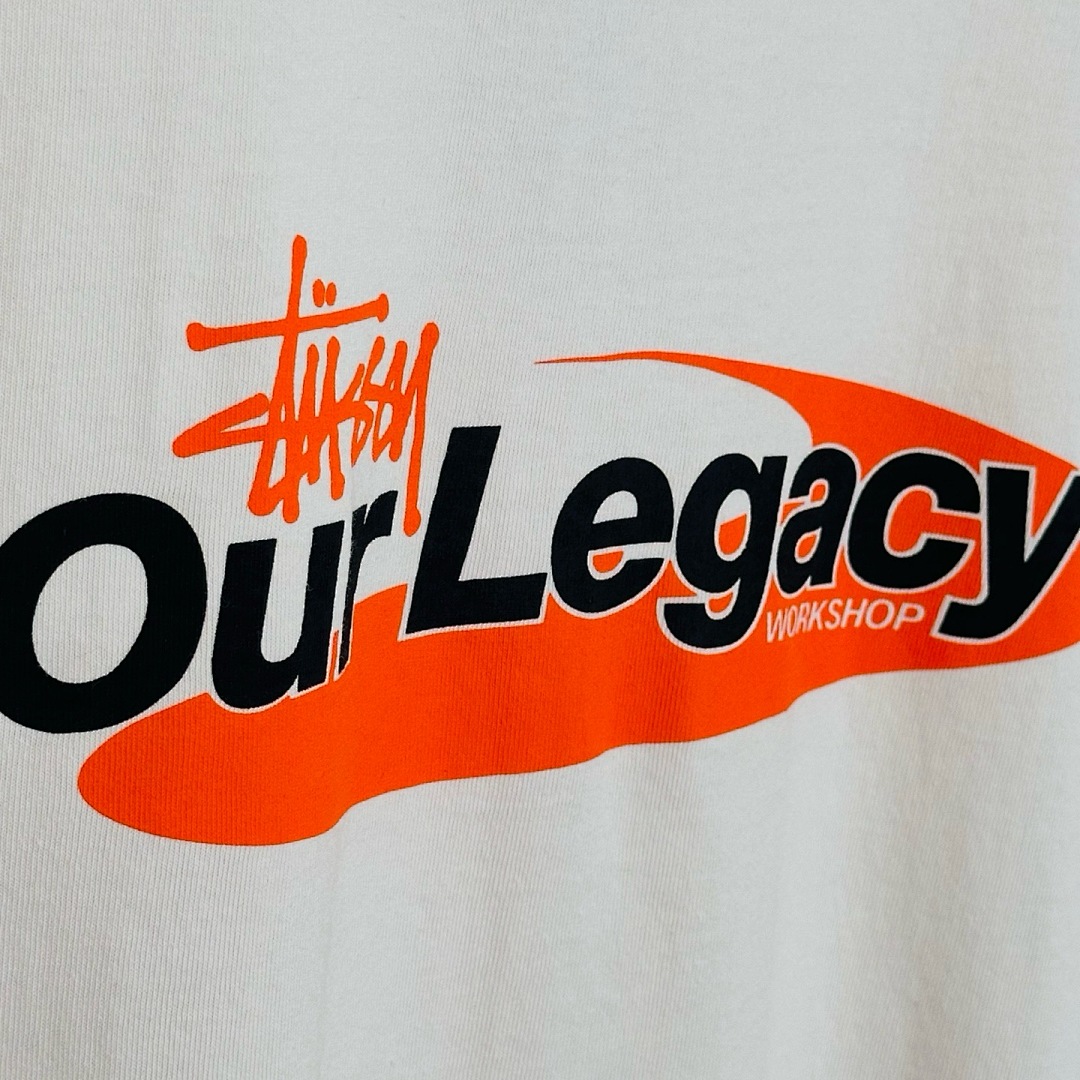 Stussy 128 STU SS25 OUR LEGACY TEE Collab T Print Short Sleeve Black Off White S-XL - Image 20