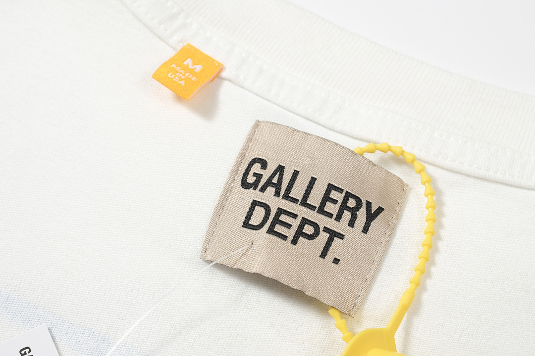 Gallery Dept 118 GAL LOGO Print Short Sleeve T Black White S-XL 8078# - Image 29