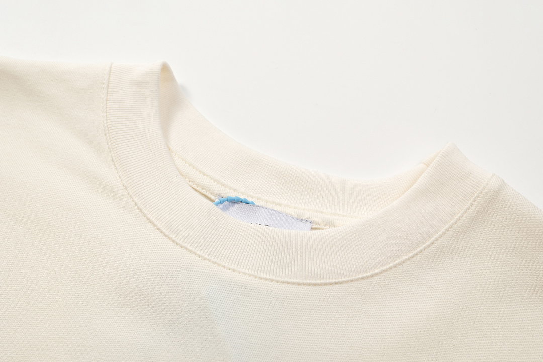 Unbranded 108 RHUD Sand Print Short Sleeve T White S-XL H8106# - Image 4