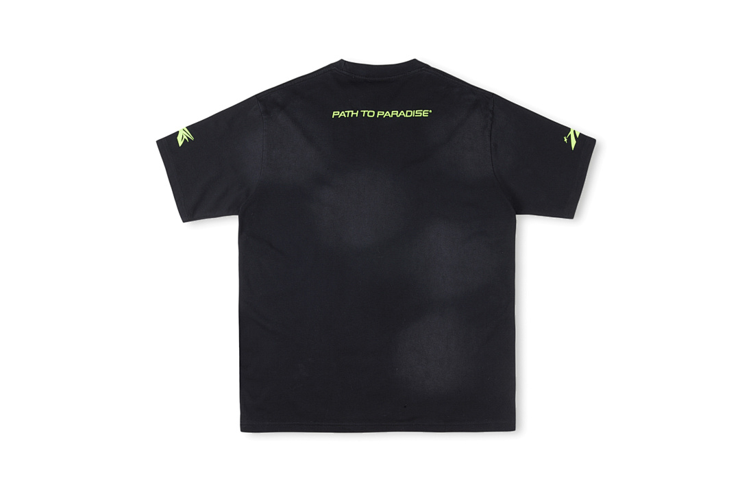 Hellstar 148 Hellstar Studios Path 2 Paradise Tee Mens Womens Short Sleeve Black Green Red S-XL - Image 3