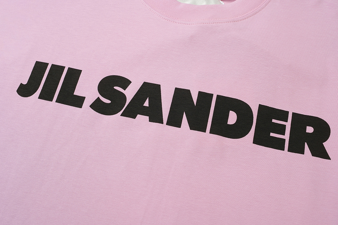 Unbranded 108 JIL SANDER Gum Logo Print Short Sleeve T Light Grey Pink Blue Black White SML J9890# - Image 69