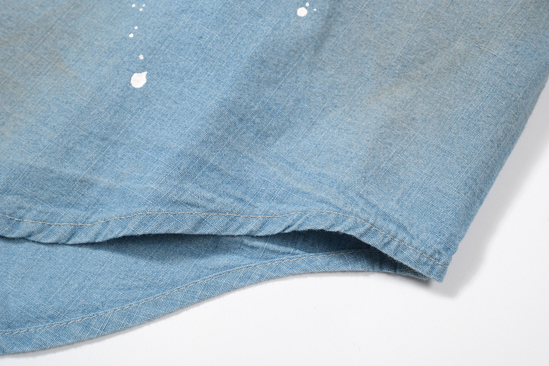Acne Studios 258 AC Wind Print Blue S-XL 8201# - Image 7
