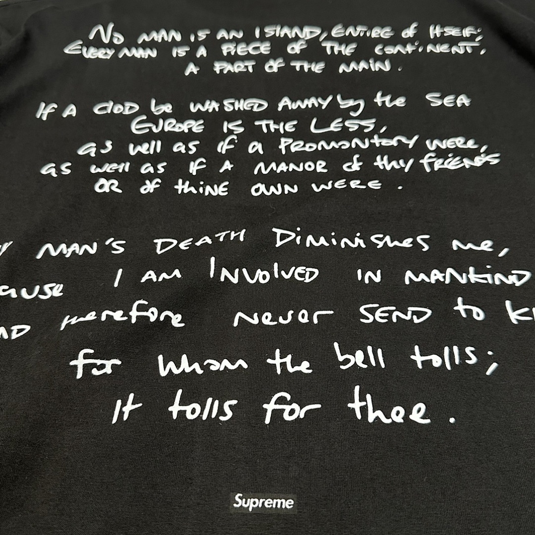Corteiz 118 SUP X CORTEIZ Collab FW23 RULE THE WORLD TEE Print Short Sleeve Black S - Image 11