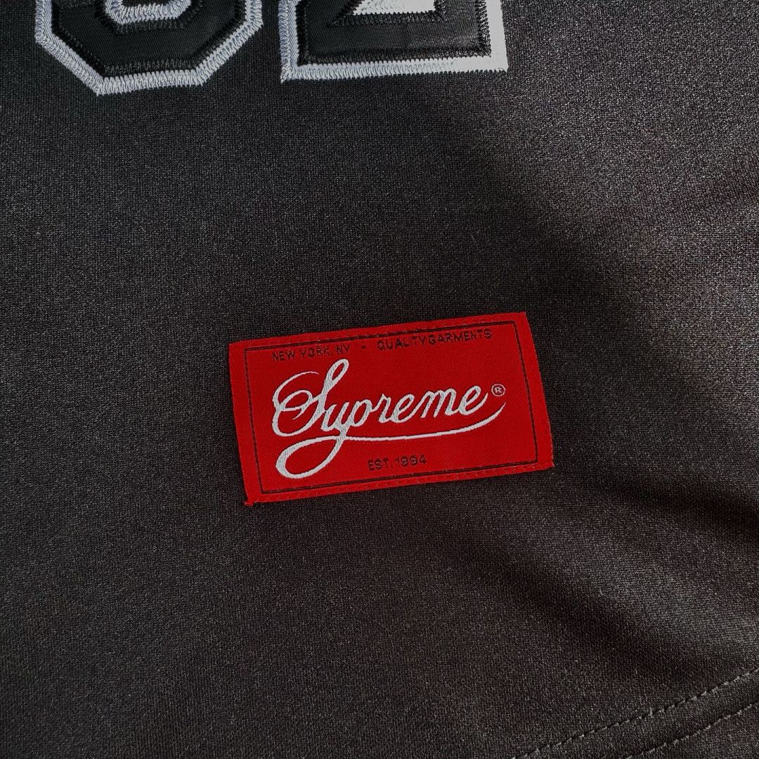 Supreme 268 FW25 WEEK1 Swords Baseball Jersey Label Patch Logo Buckle Short Sleeve : Black, Gold, Blue S-XL - Image 36