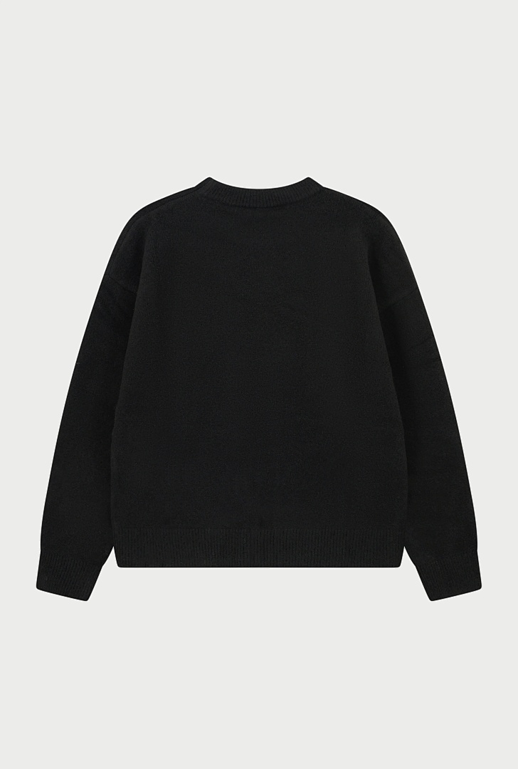 Christian Louboutin 198 THECOUTURECLUB Floral Logo Collar Fleece Light Grey Black S-XL T8901# - Image 39
