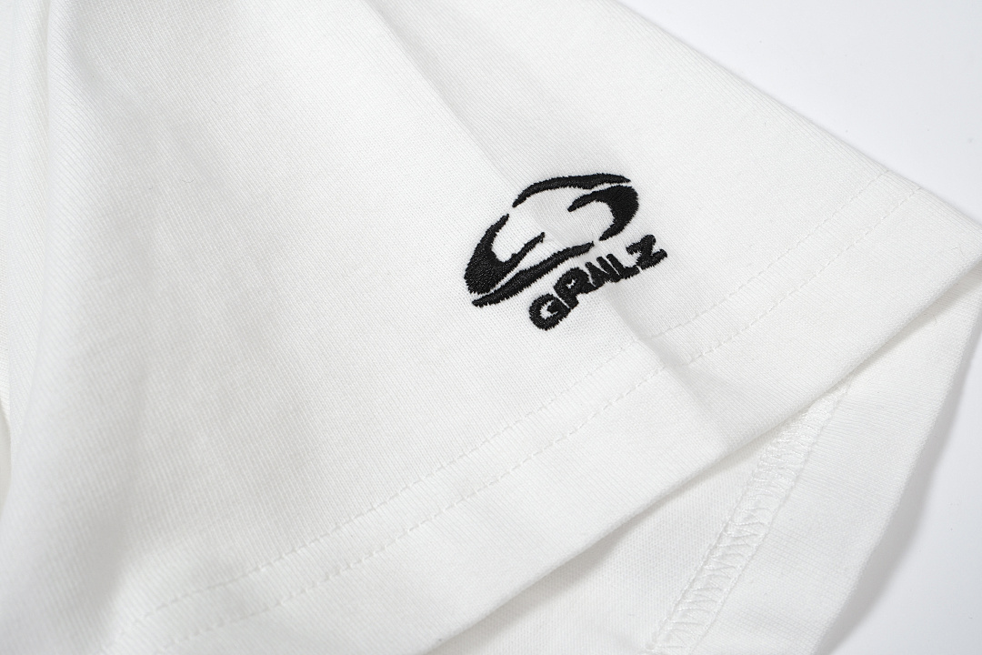 Unbranded 118 GRAILZ Logo Print Short Sleeve T Black White 1 2 3 G1906# - Image 23