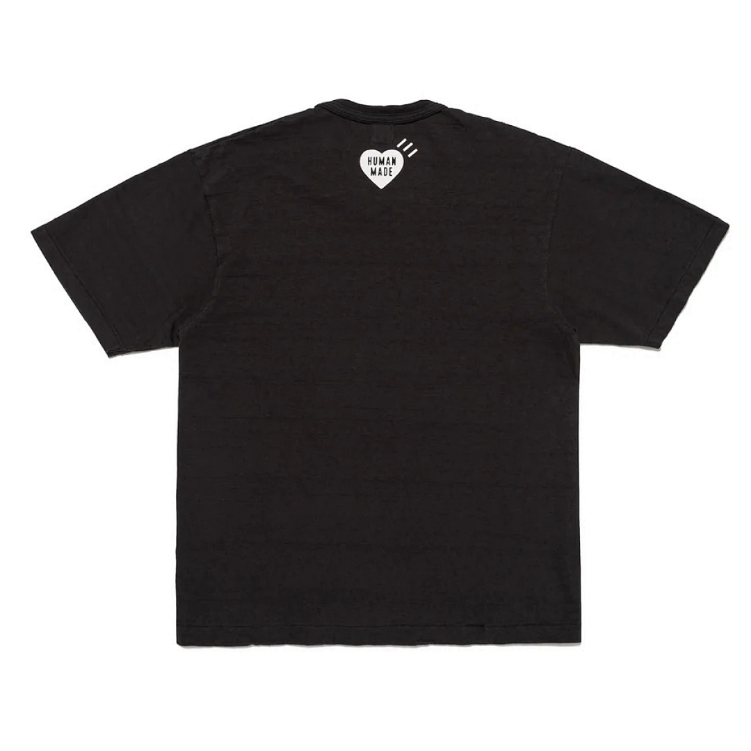 Human Made 108 HUMAN MADE SS24 GRAPHIC T-SHIRT#6 Print Cotton Short Sleeve T : Black White S M L - Image 5