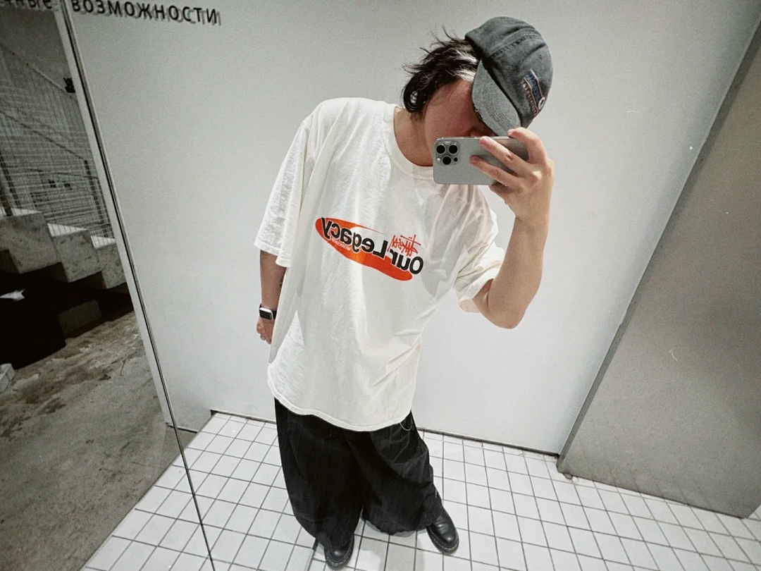 Stussy 128 STU SS25 OUR LEGACY TEE Collab T Print Short Sleeve Black Off White S-XL - Image 26