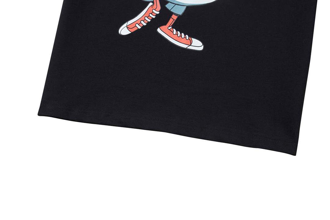 Drew House 108 DREW HOUSE Lucky Ss Tee Khaki Print Wide Short Sleeve T Black S M L - Image 9
