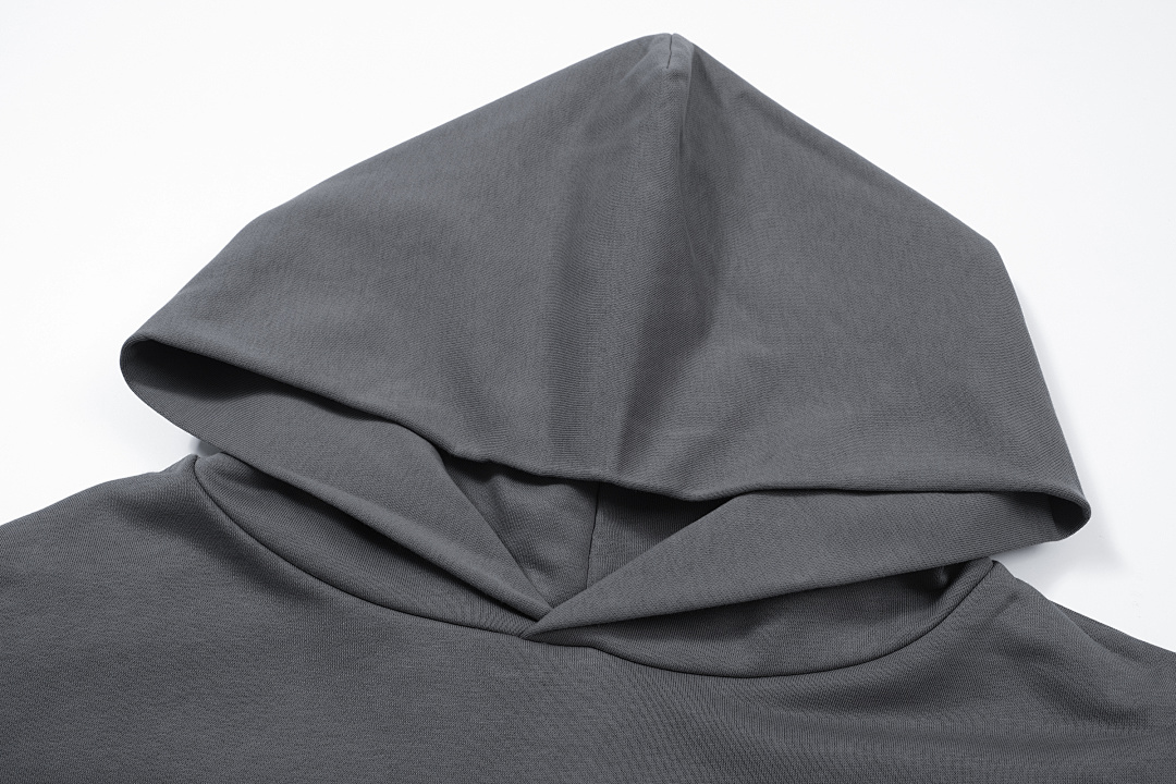 Unbranded 268 Greg Double Version Model Top Fleece Grey S-XL 3017# - Image 4