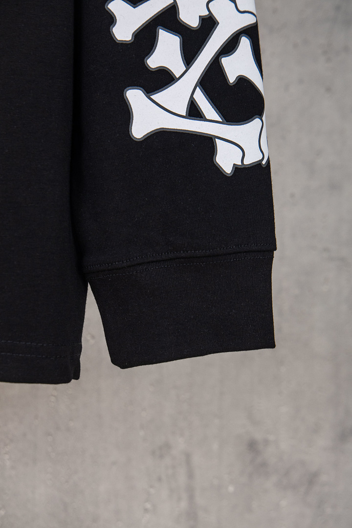 AMIRI 138 Wide Version Model Long Sleeve T Black White S M L XL 602# - Image 42