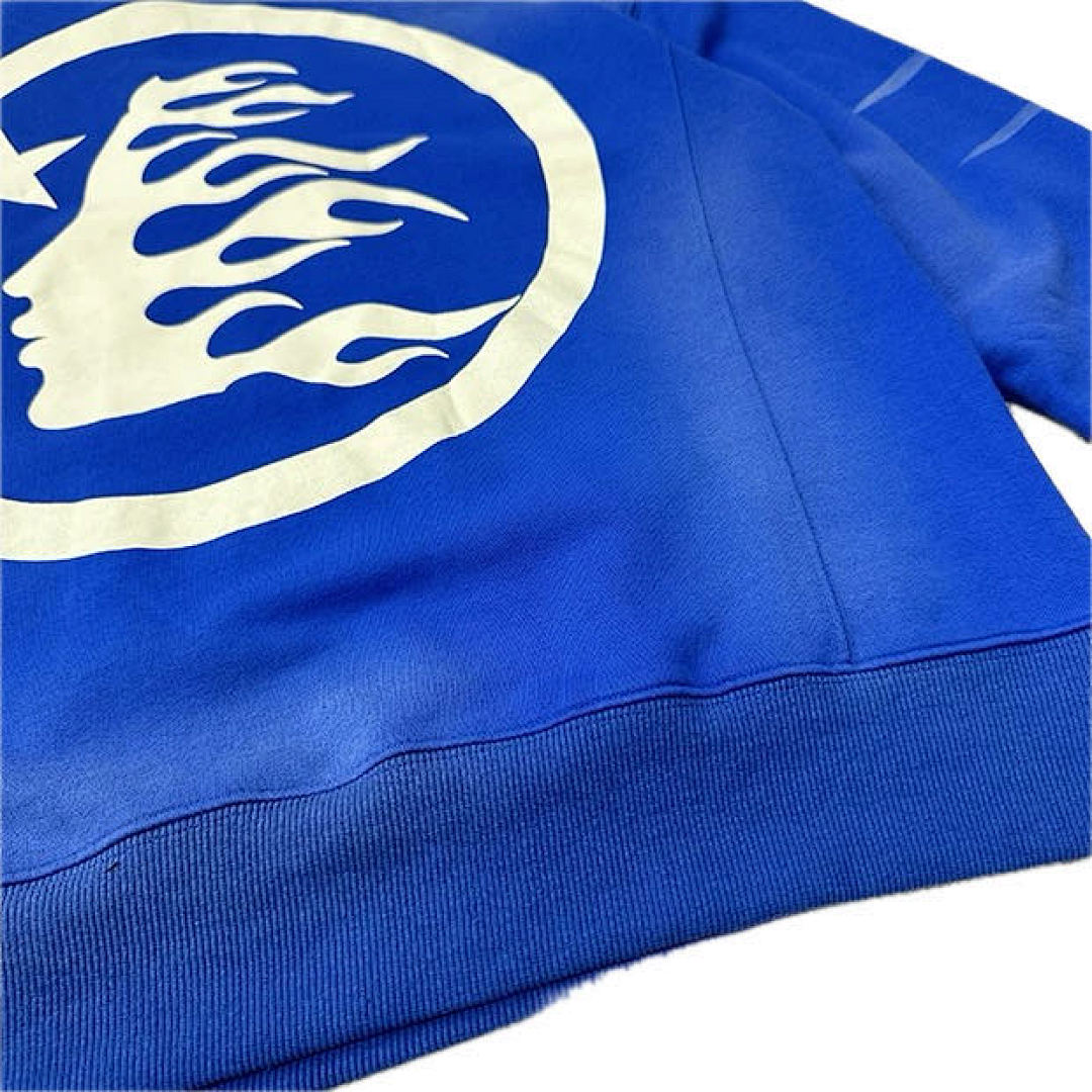 Hellstar 238 Hellstar Studios No Guts Glory Hoodie Pants Washed Blue Long Water S-M-L-XL - Image 10
