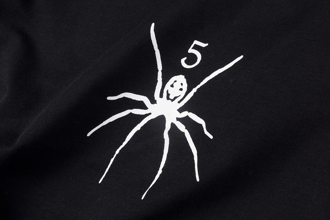 Sp5der 138 Sp5Der Small Black Short Sleeve High Coffee Blue Military Green S-XL - Image 11