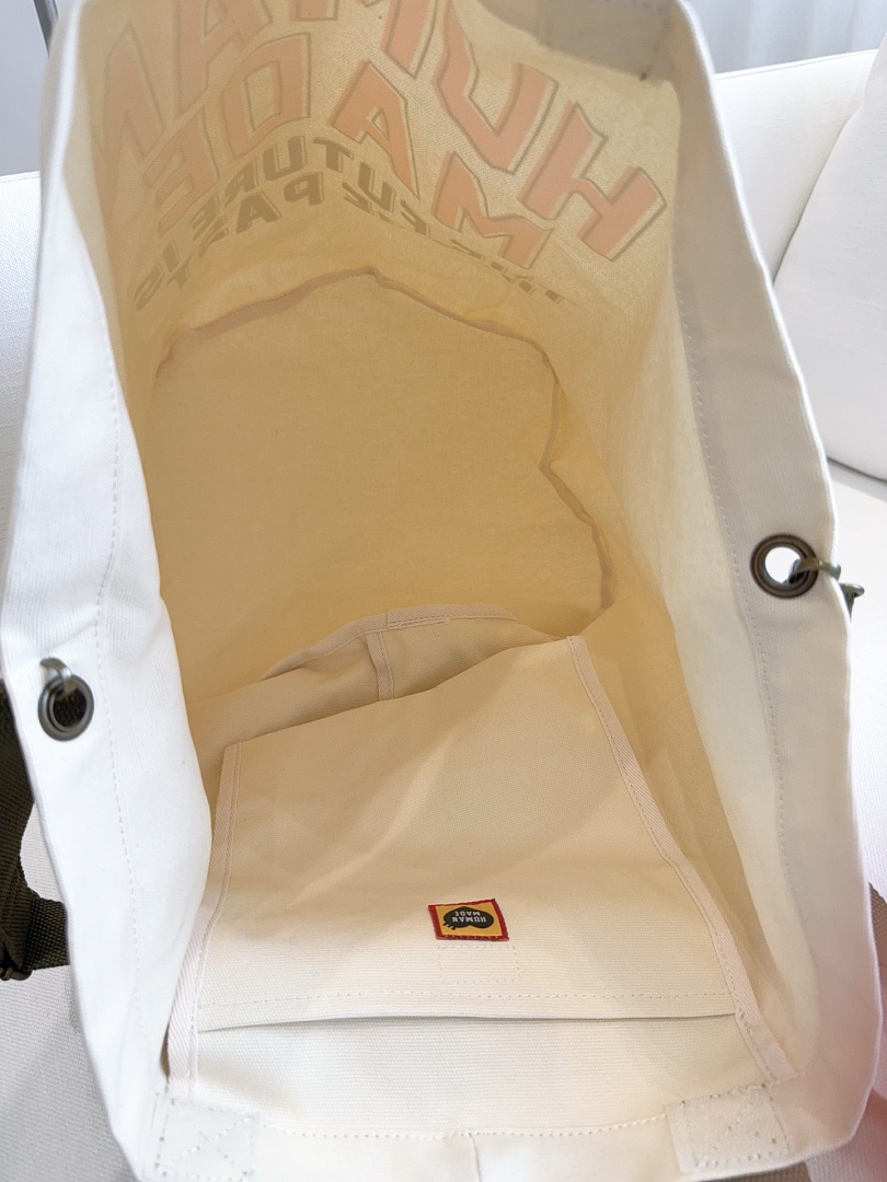 Human Made 198 HUMAN MADE Canvas Light Khaki Big No : 42.5Cm*56Cm*35.5Cm Small 29.5*36Cm*24Cm - Image 13