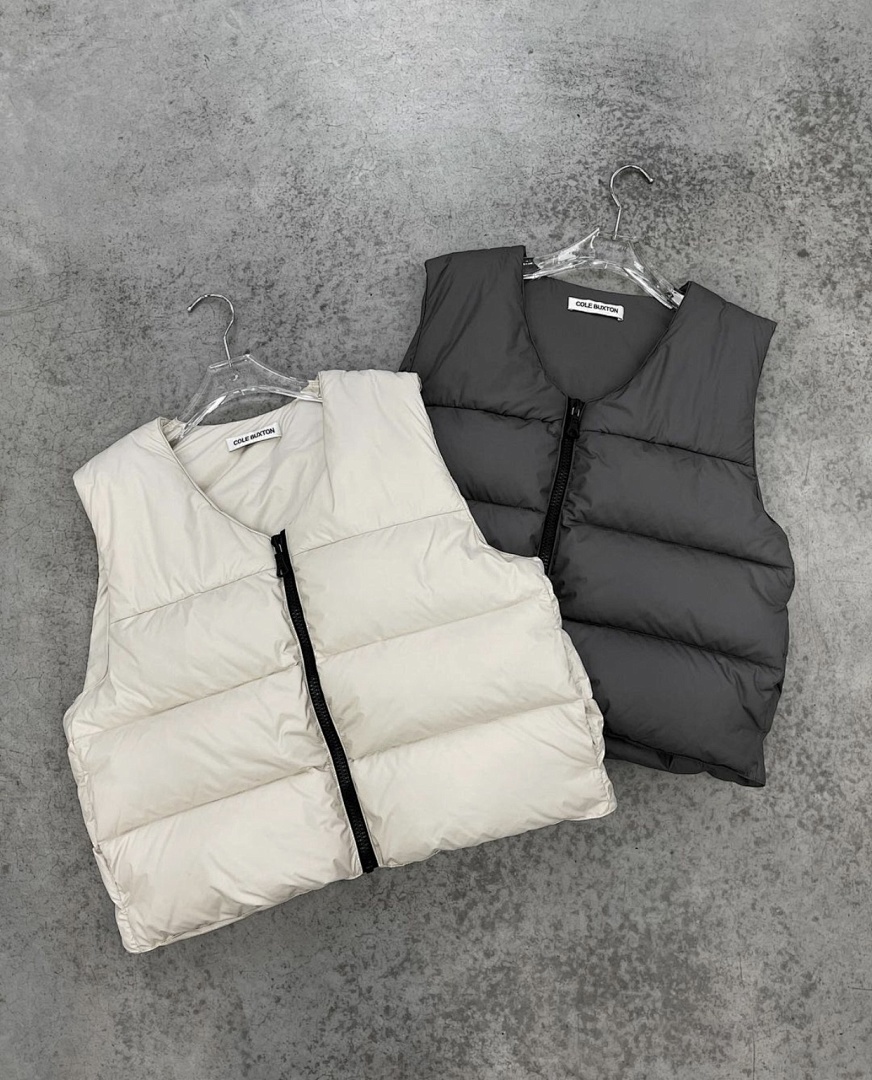 On Running 228 Cole Buxton Autumn Winter Velvet Cotton High Vest Cream Apricot Black Grey S-XL C780# - Image 65