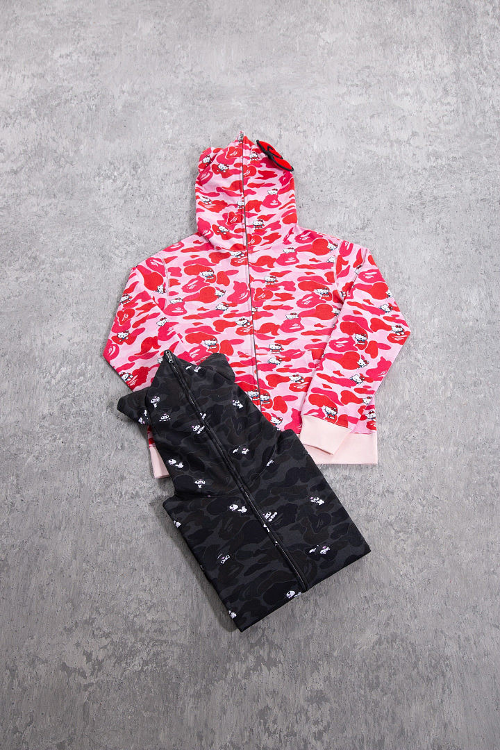 Bape 438 Collab Triple : Black Pink S-XL - Image 36