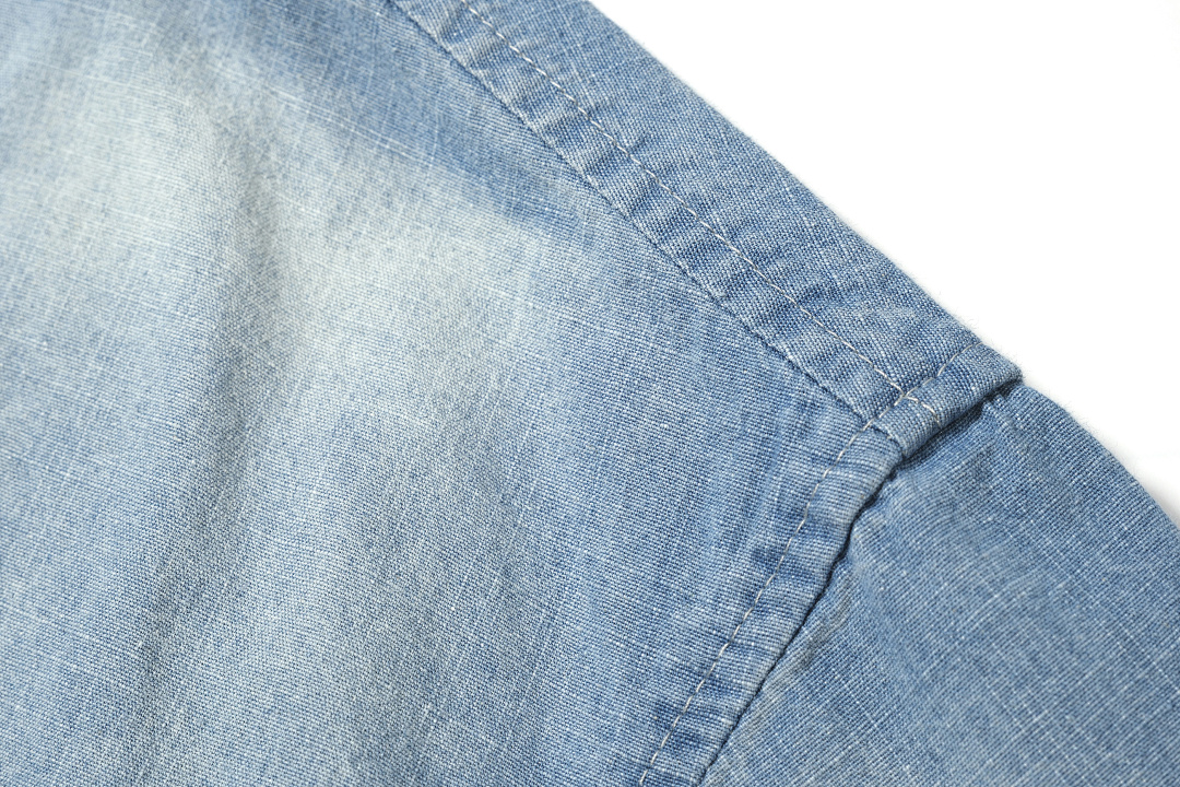 Acne Studios 218 AC LOGO Short Sleeve Water Blue S-XL 3297# - Image 7