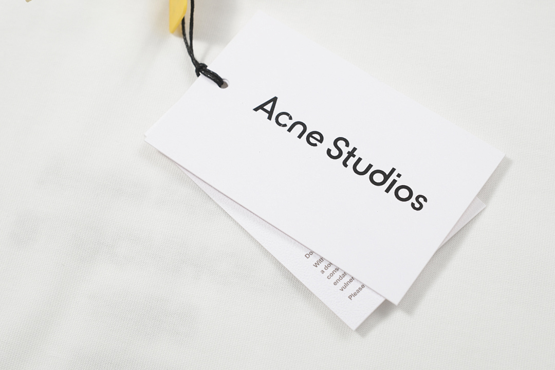 Acne Studios 118 AC Silver Print Short Sleeve T Black White S-XL 8066# - Image 33