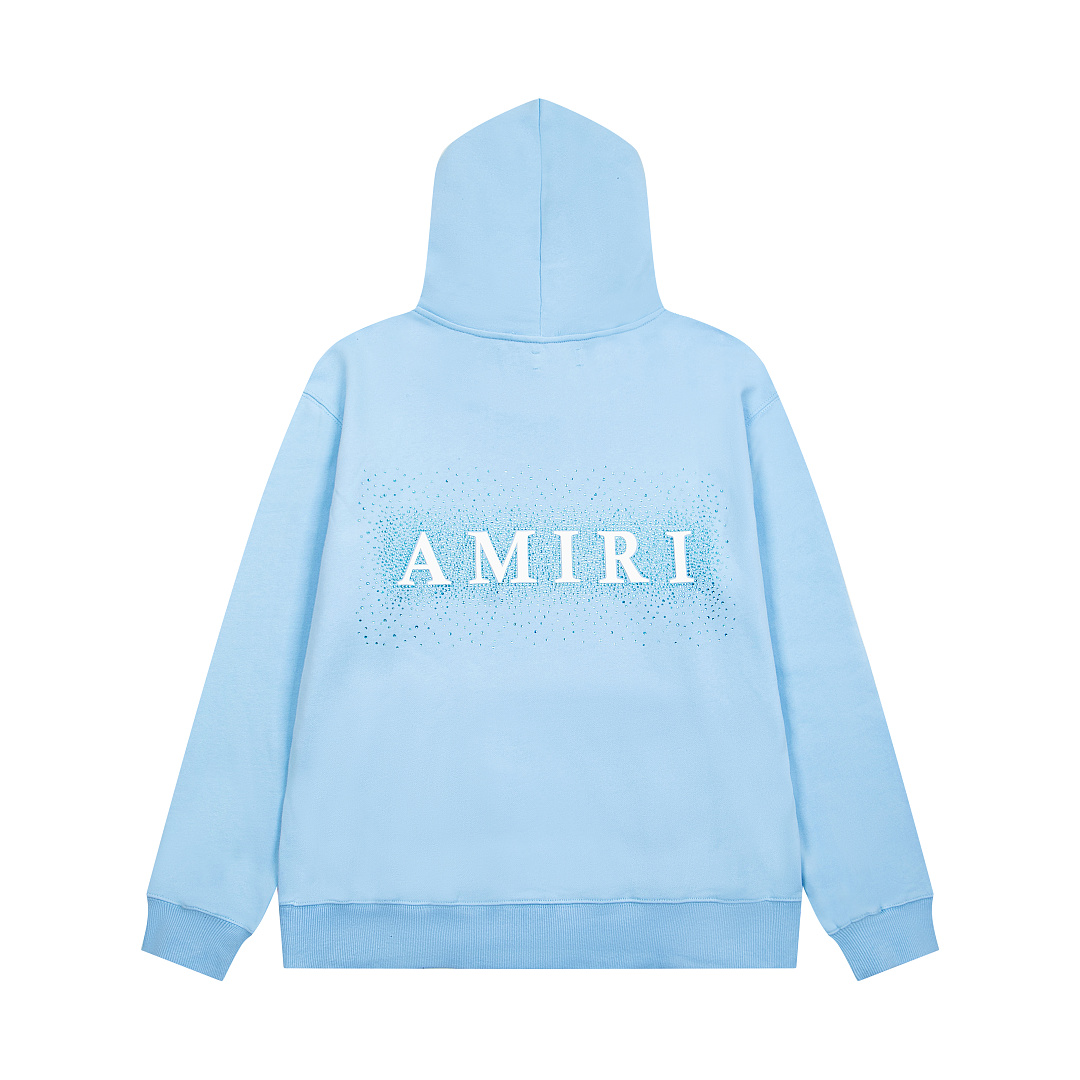 AMIRI 218 Wide Version Model Long Sleeve Black White S M L XL 606# - Image 4