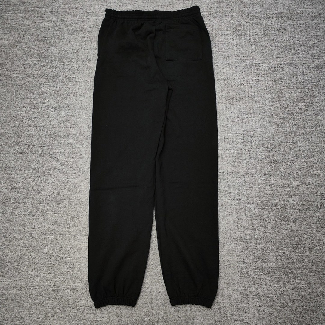 Sp5der 278 Pink V2 Sp5Der FW23 SWEATS Mens Womens Long Black : S-XXL - Image 11