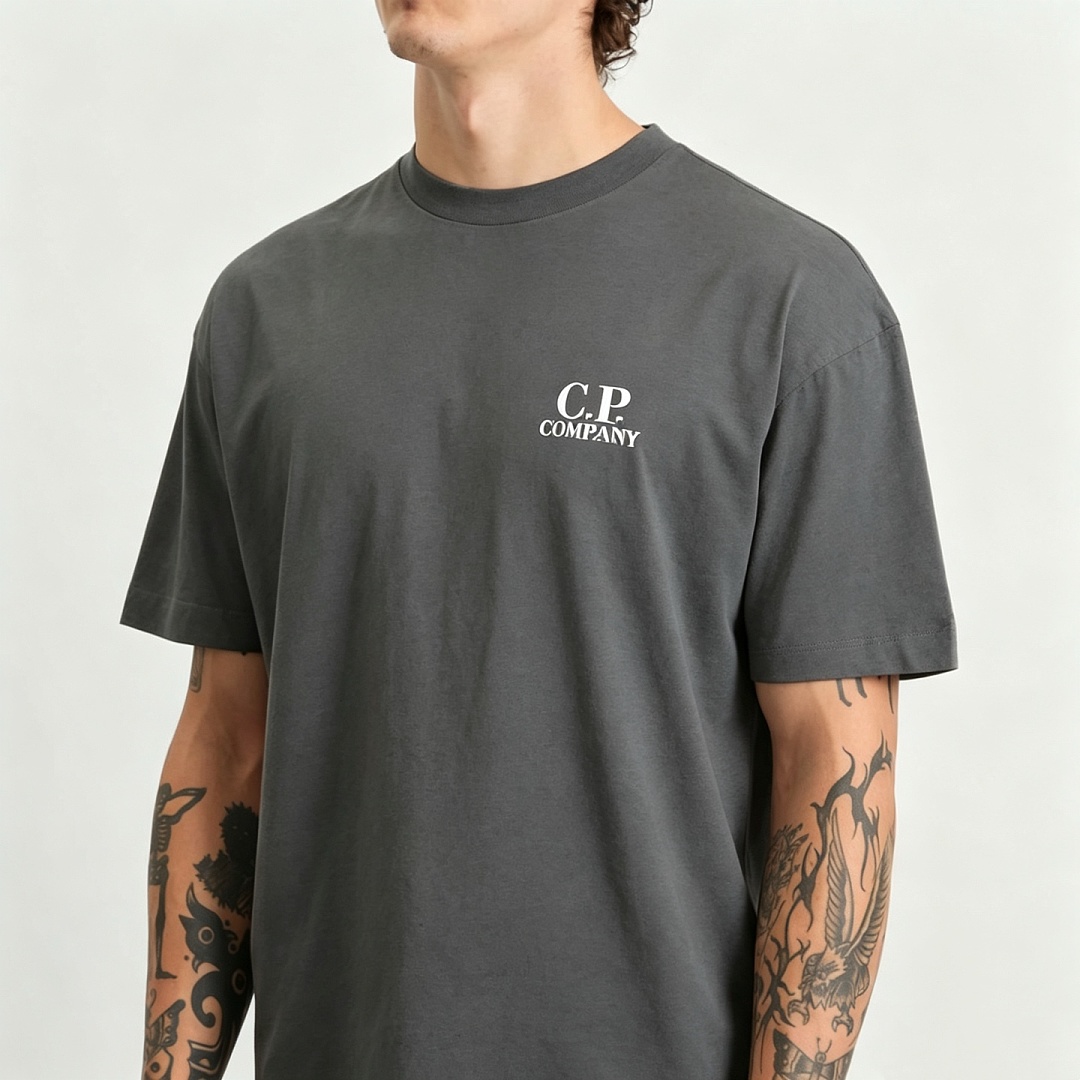 Unbranded 168 Print Short Sleeve T : M L XL XXL White Floral (Grey Dark Black) - Image 61