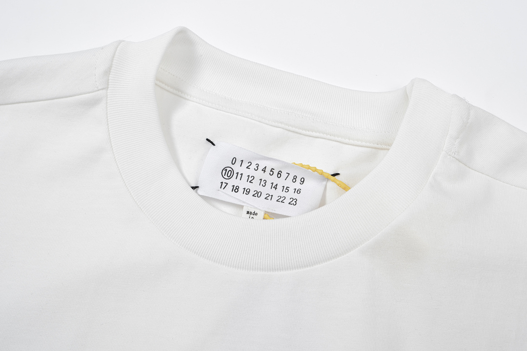 On Running 108 MM6 Maison Margiela LOGO Print T Black White 46 48 50 52 3969# - Image 20