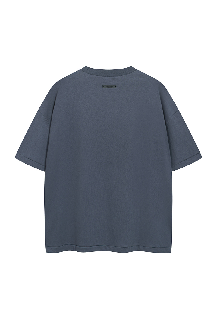 Essentials 118 ESS 24FW Print Short Sleeve T Sea Blue Black Dark Mist Grey XS-XL 6286# - Image 50