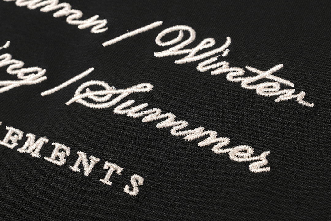 Unbranded 118 Vetements Grass Label Logo Embroidered Short Sleeve T Black S-XL V5300# - Image 8