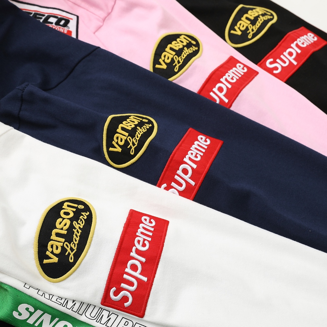 Supreme 328 Collab SS26 L/S Top Patchwork Embroidered Logg Long Sleeve T Mens Womens : Black Beige Pink S M L - Image 21